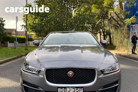 Grey 2015 Jaguar XE Sedan 25T Prestige