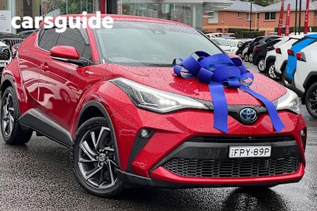 Red 2021 Toyota C-HR Wagon Koba (2WD) Hybrid