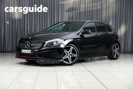 Black 2015 Mercedes-Benz A250 Hatchback Sport