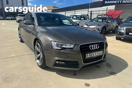 Grey 2012 Audi A5 Hatch