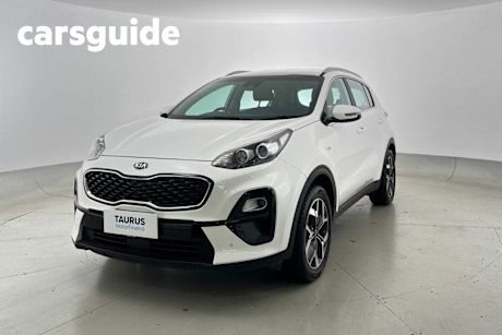 White 2019 Kia Sportage Wagon SX (awd)