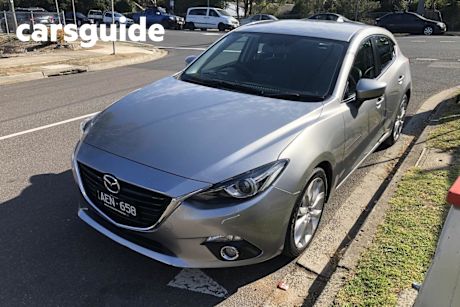 Silver 2015 Mazda Mazda3 Hatch