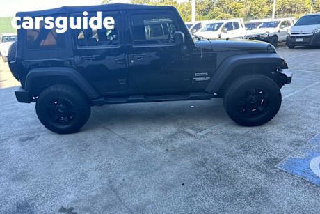 Black 2016 Jeep Wrangler Unlimited Hardtop Renegade Sport (4X4)