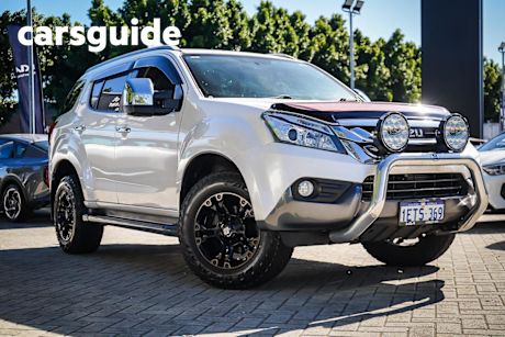 White 2015 Isuzu MU-X Wagon LS-T (4X4)