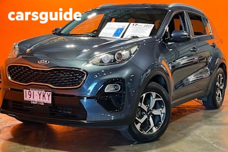 Blue 2018 Kia Sportage Wagon SI (fwd)