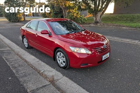 Red 2006 Toyota Camry Sedan