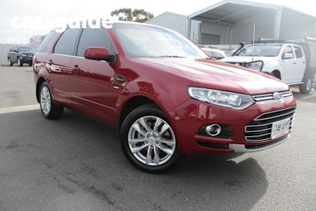 Red 2013 Ford Territory Wagon TS (4X4)
