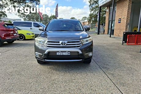 Grey 2011 Toyota Kluger Wagon KX-S (4X4)