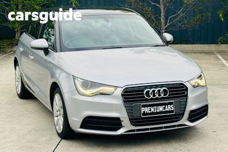 Silver 2015 Audi A1 Hatchback Sportback 1.4 Tfsi Ambition