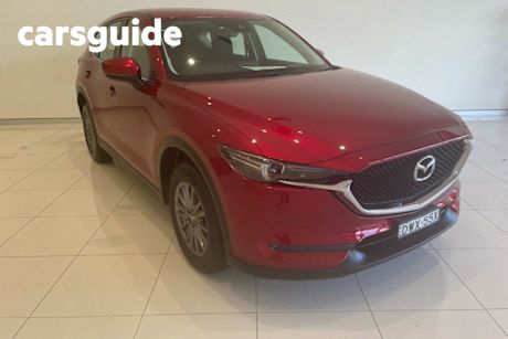 Red 2017 Mazda CX-5 SUV Maxx Sport