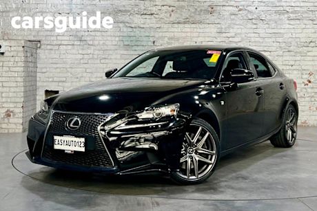 Black 2016 Lexus IS350 Sedan F Sport