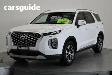White 2021 Hyundai Palisade Wagon (8 Seat)