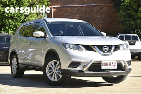 Silver 2014 Nissan X-Trail Wagon ST (fwd)