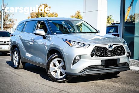 Silver 2024 Toyota Kluger Wagon GX Hybrid AWD