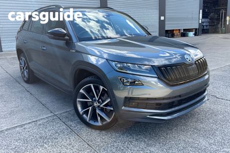 Green 2019 Skoda Kodiaq Wagon 132 TSI Sportline (4X4)