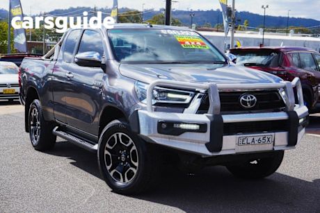 Grey 2020 Toyota Hilux X Cab Pickup SR5 (4X4)