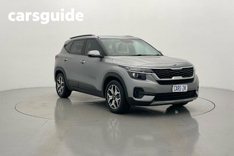 Grey 2021 Kia Seltos Wagon Sport (fwd)