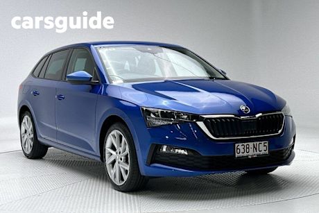 Blue 2023 Skoda Scala Hatchback Ambition 85TSI