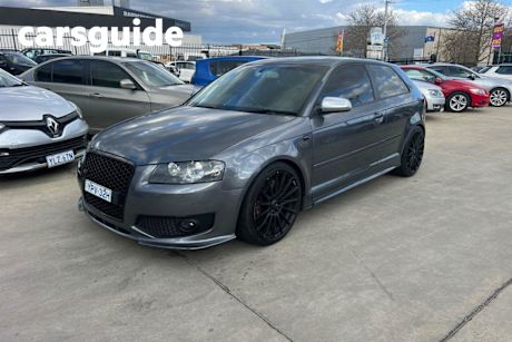 Grey 2007 Audi S3 Hatch