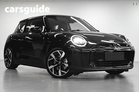 Black 2024 Mini Cooper Hatchback E 3D Hatch