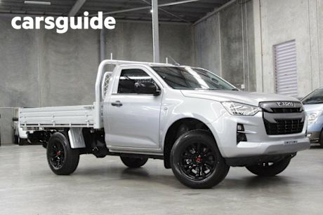 Silver 2022 Isuzu D-MAX Cab Chassis SX (4X2) High-Ride