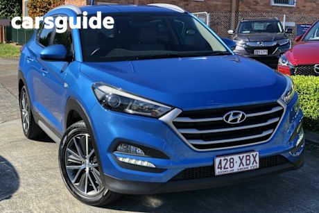 Blue 2016 Hyundai Tucson Wagon Active X (fwd)