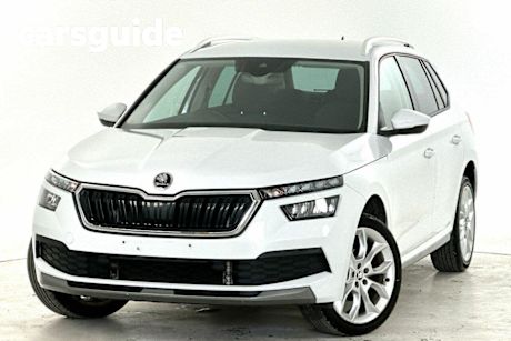 White 2022 Skoda Kamiq Wagon Style 85TSI
