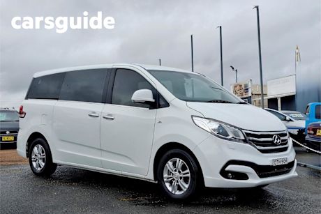 White 2017 LDV G10 Wagon (7 Seat)
