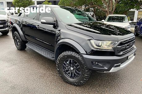 Black 2019 Ford Ranger Double Cab Pick Up Raptor 2.0 (4X4)