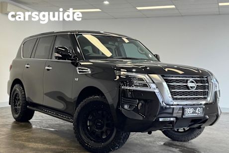 Black 2019 Nissan Patrol Wagon TI (4X4)