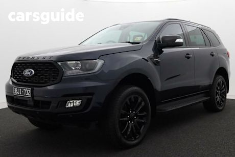 Blue 2020 Ford Everest Wagon Sport (4WD)
