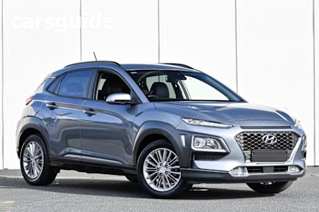 Silver 2017 Hyundai Kona Wagon Elite