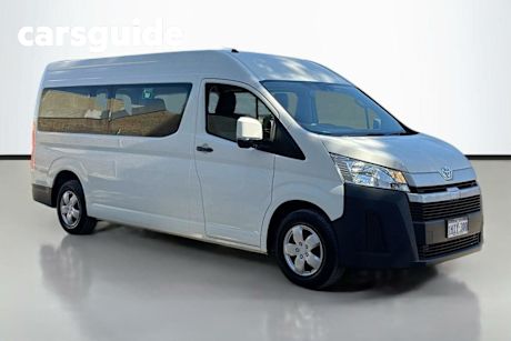 White 2021 Toyota Hiace Van Slwb GL (colours)