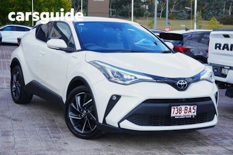 White 2020 Toyota C-HR Hatchback Koba (2WD)