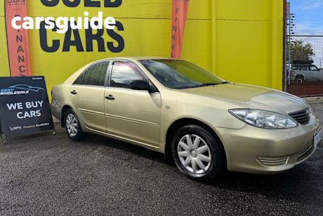 Gold 2005 Toyota Camry Sedan ALTISE ACV36R UPGRADE