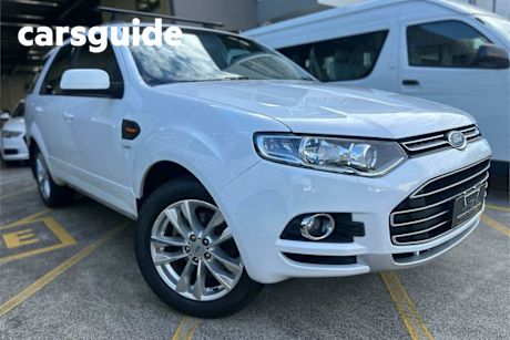 White 2012 Ford Territory Wagon TS (4X4)