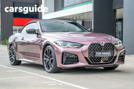 Red 2022 BMW 4 Convertible M440i xDrive