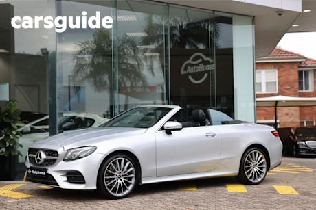 Silver 2018 Mercedes-Benz E300 Cabriolet