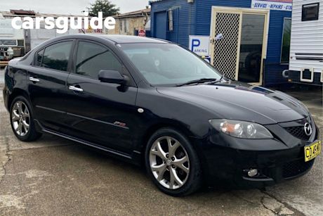 Black 2009 Mazda 3 Sedan Maxx Sport