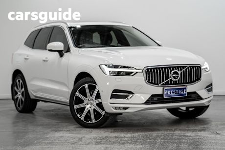 White 2020 Volvo XC60 Wagon D4 Inscription (awd)