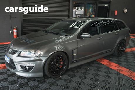 Grey 2011 HSV Clubsport Wagon R8 Tourer (dual Fuel)