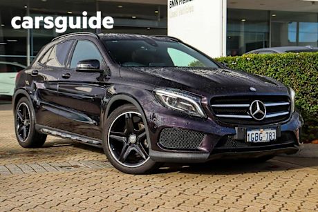 Blue 2016 Mercedes-Benz GLA200 Wagon D