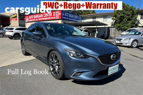 Blue 2015 Mazda 6 Sedan GT