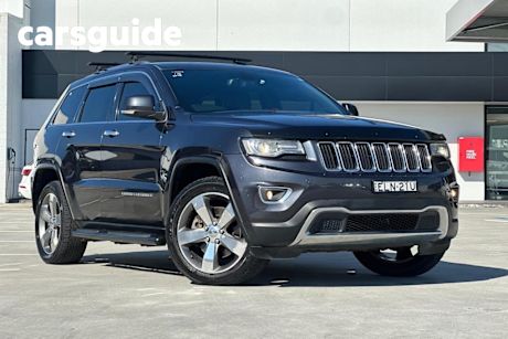 Blue 2013 Jeep Grand Cherokee Wagon Limited (4X4)