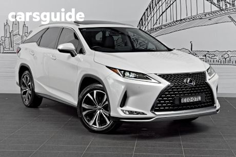 White 2020 Lexus RX350L Wagon Luxury + Enhancement Pack