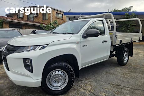 Yellow 2020 Mitsubishi Triton Cab Chassis GLX (4X2)
