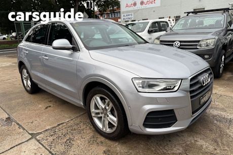 Silver 2017 Audi Q3 Wagon 2.0 TDI Sport Quattro (135KW)
