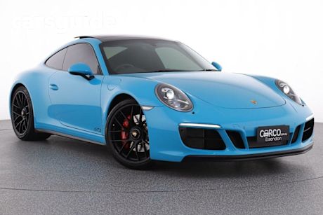 Blue 2018 Porsche 911 Coupe Carrera GTS