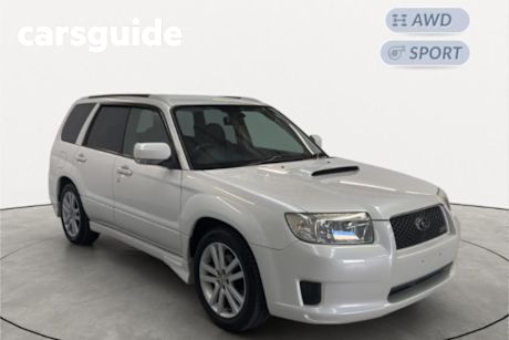 White 2006 Subaru Forester SUV Cross Sports