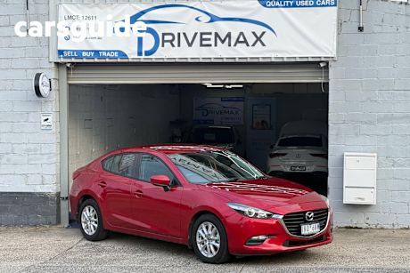 Red 2016 Mazda 3 Sedan NEO
